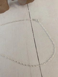 Cadena forcet de plata (50/60cm) - Manantial de Luz