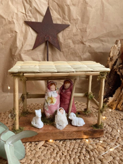 Pesebre Retablos en internet