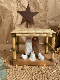 Pesebre Retablos - Manantial de Luz