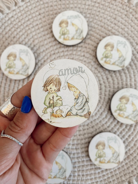 Imanes familia x2 (blanco)