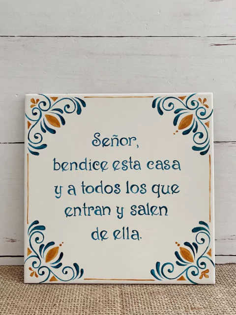 Azulejo Señor Bendice 2
