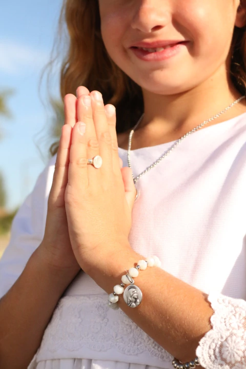 Anillo Virgen Niña (plata)