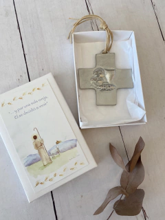 Cruz comunion (BAÑO DE PLATA)