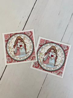 ESTAMPITAS 025 (x10)