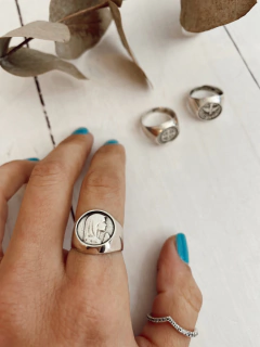 Anillos sello plata (POR ENCARGUE) RETOMAMOS PEDIDOS EN FEBRERO - comprar online
