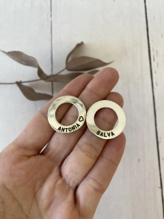 Arandela personalizada (plata)