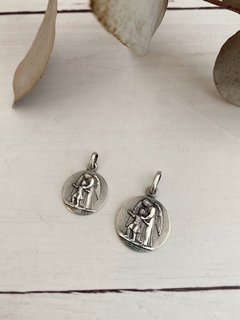 Medalla Ángel custodio (plata) - comprar online