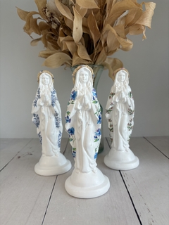 Imagen Virgen de Lourdes decoupage - comprar online