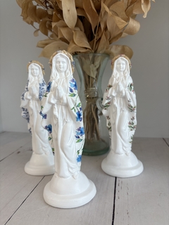 Imagen Virgen de Lourdes decoupage en internet