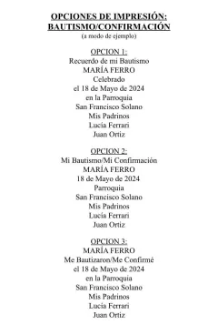 Imagen de ESTAMPITAS A14 (X10)