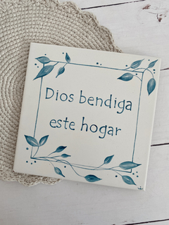 Azulejo Bendicion Hojas - comprar online