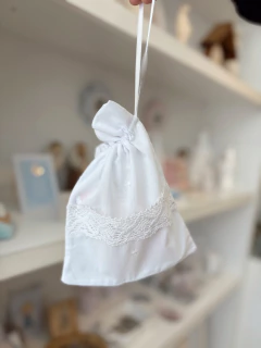 BOLSITA DE TELA PARA LLEVAR LAS ESTAMPITAS en internet