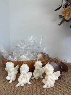 Souvenir angelito vela molde (X5) - comprar online