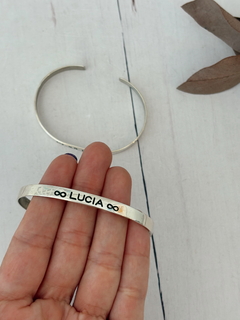 Esclava personalizada (plata) - Manantial de Luz