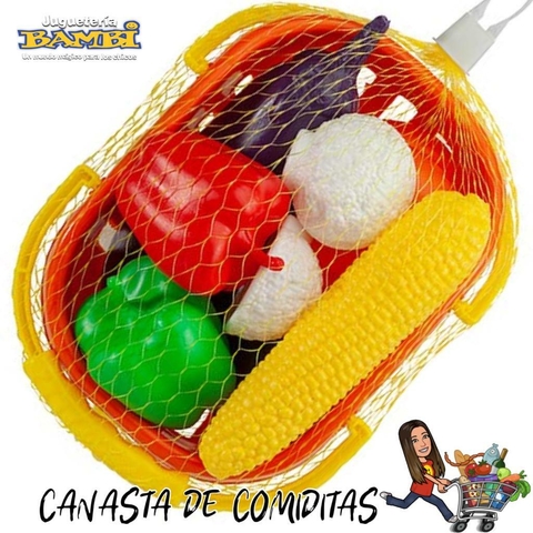 CANASTA COMIDITAS CON VERDURAS