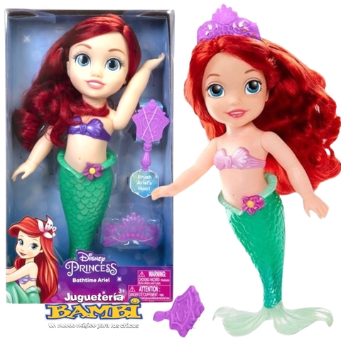 Princesa Ariel Hora del Baño 37cm