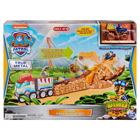 PAW PATROL CHASE RESCATA AL T REX