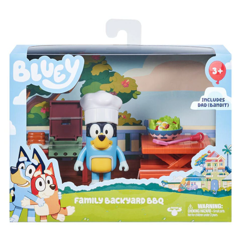 BLUEY PLAY SET BARBACOA