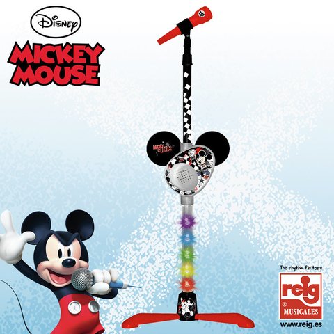 Microfono con Pie Mickey