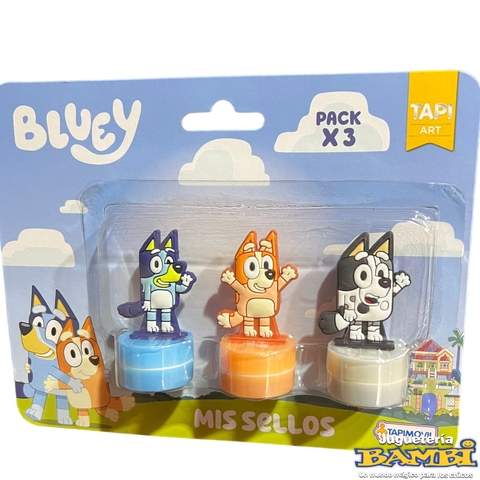 SELLOS X3 BLUEY
