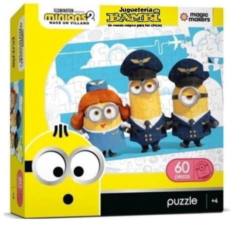 ROMPECABEZAS MINIONS 60 piezas - PUZZLE