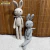 CONEJO CIRO PATAS LARGAS AMIGURUMIS - JUGUETERIA BAMBI