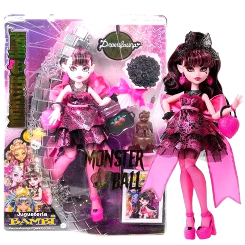 MONSTER HIGH - MONSTER BALL DRACULAURA