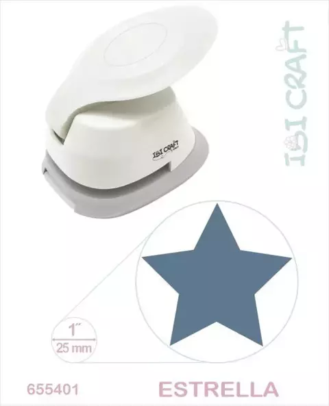 Perforadora para papel 25mm estrella ibi - comprar online