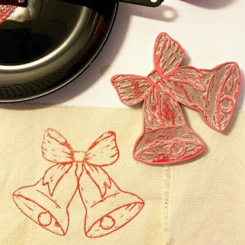 Sello Campanita Navidad 10X12CM