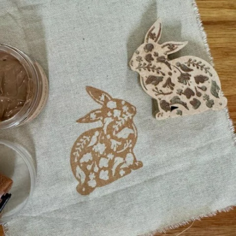 Sello CONEJO - 7cm x 8cm