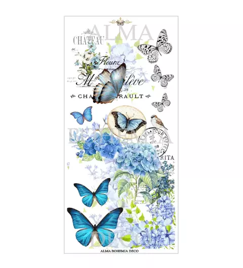 Transfer Color 22x10cm Alma Bohemia cod 002 - comprar online