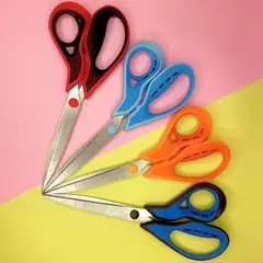 Tijera 21cm mango ergonomico con regla cbx - Estación del Arte 