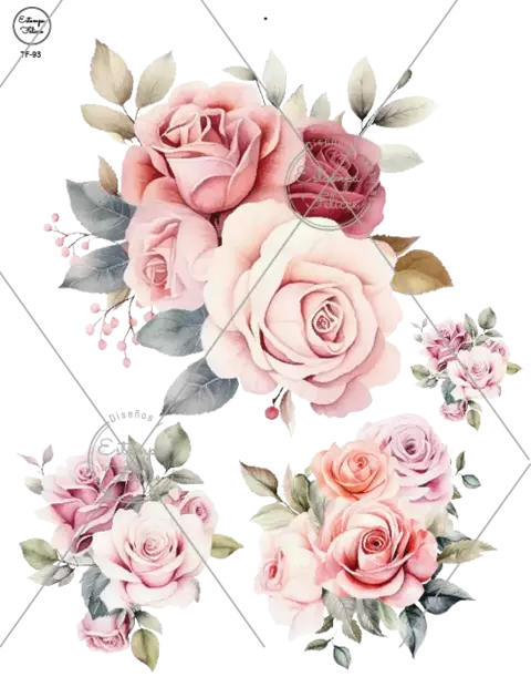 folextransfer color MEDIANO 20X24CM "ESTAMPA FELICCE" T 93 - comprar online