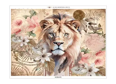 Transfer Color 25x20cm Alma Bohemia cod 032 - comprar online