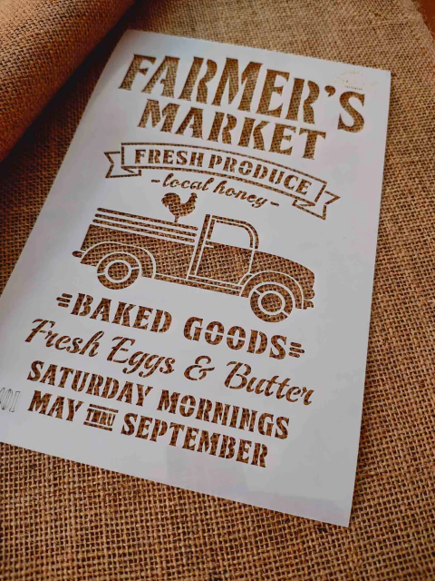 STENCIL 442 (30X20) - comprar online