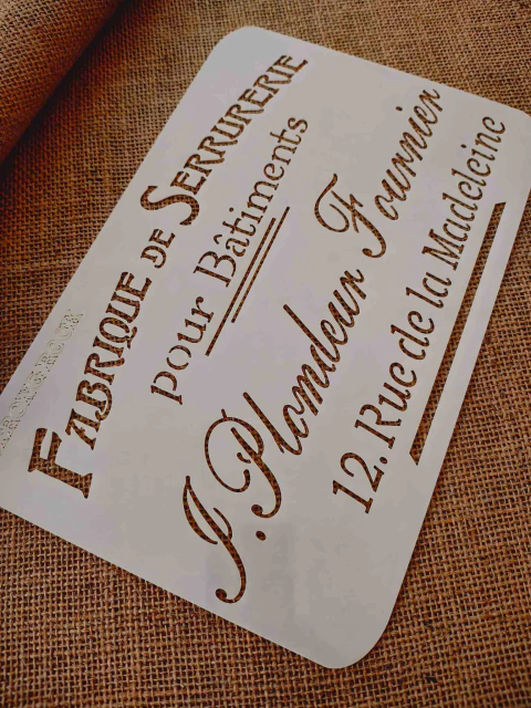 Stencil 194 (20x30) - comprar online