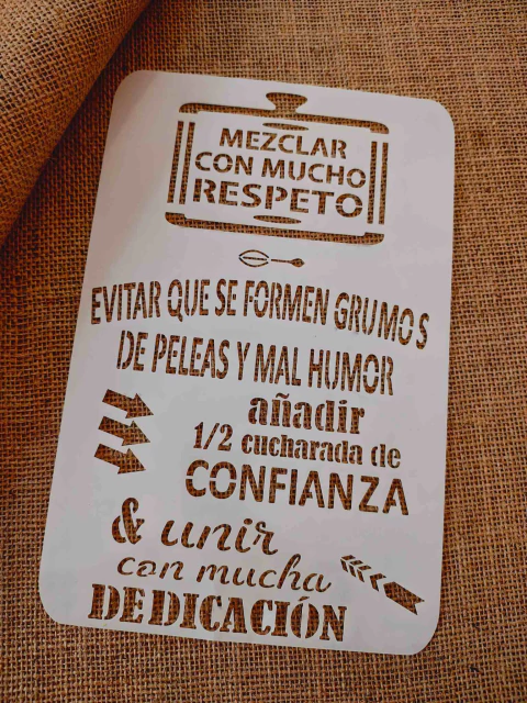 Stencil 114 (20x30) - comprar online