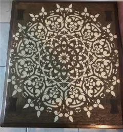 Stencil Mandala Jaipur 30X30CM - comprar online