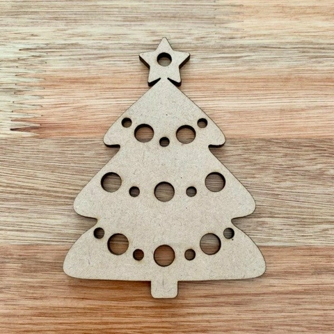 Arbolito Navidad en mdf 10cm