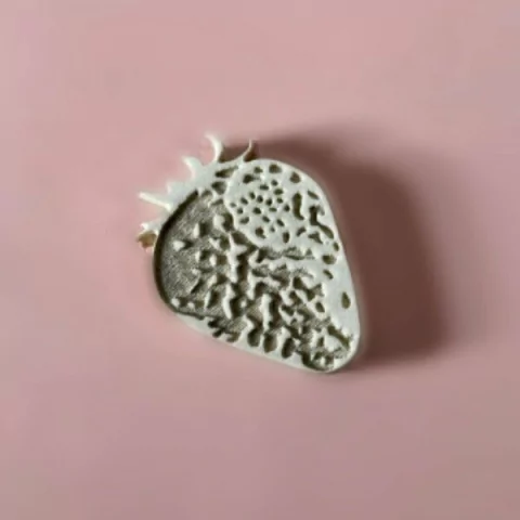 Sello frutilla 4cm x 5cm