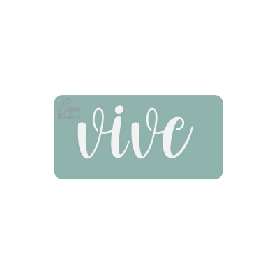 Stencil VIVE 5cm x 10cm