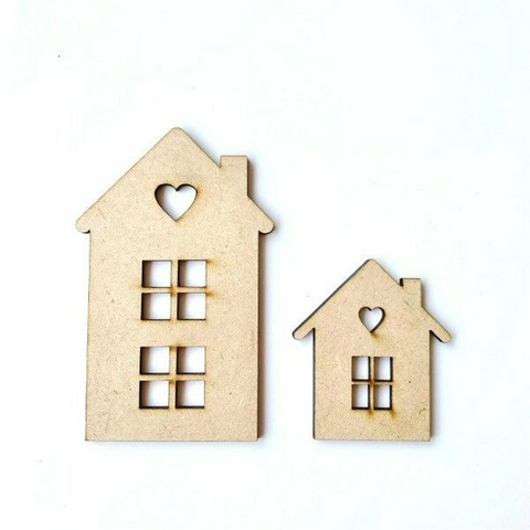 Duo Casita Fibro 5cm x 6cm y 6 x 10cm