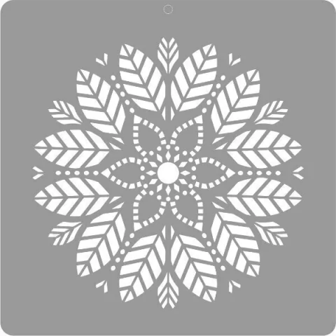 Stencil 20X20CM COD m2 - 28