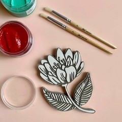 Sello Flor - 10cm x 15cm