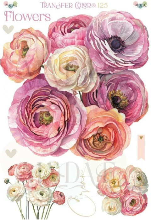 Transfers color 20X30CM Da Artesanias COD 125 - comprar online