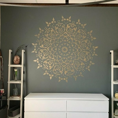 Stencil Mandala Jaipur 30X30CM