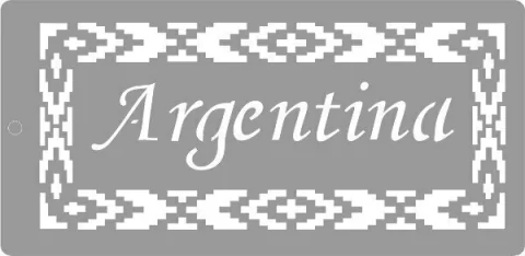 Stencil 10X20CM COD r3-03