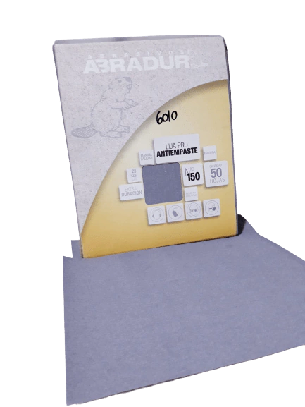 lija madera antiempaste abradur N150 acuarel