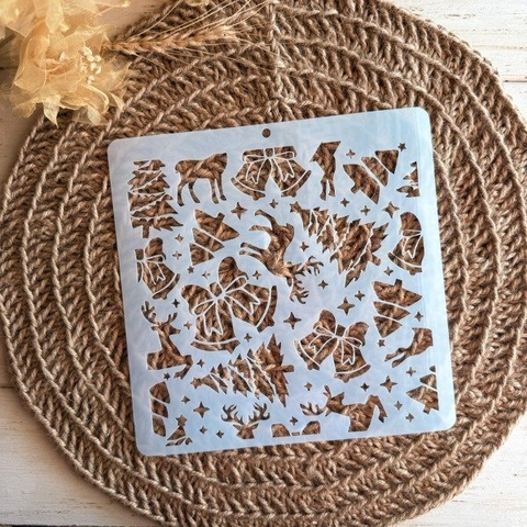 stencil 20X20CM COD nv4 - 34 - comprar online