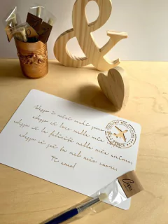 Stencil Carta Italiano 20X30CM - comprar online